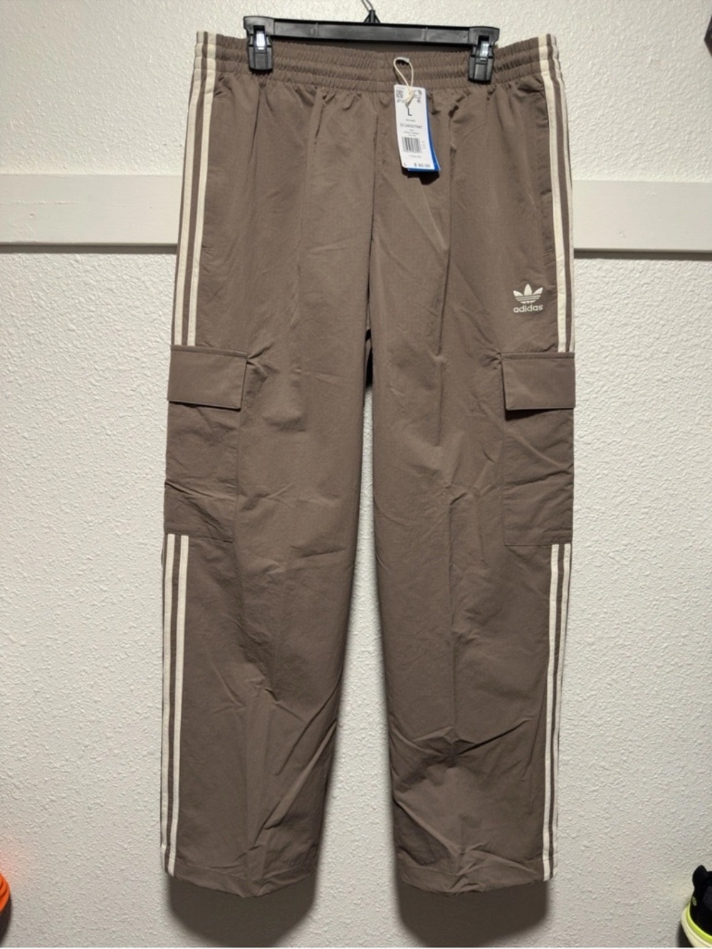 Adidas Originals Adicolor Classics 3 Stripes Cargo Pants JP1025 Men’s Sz L
